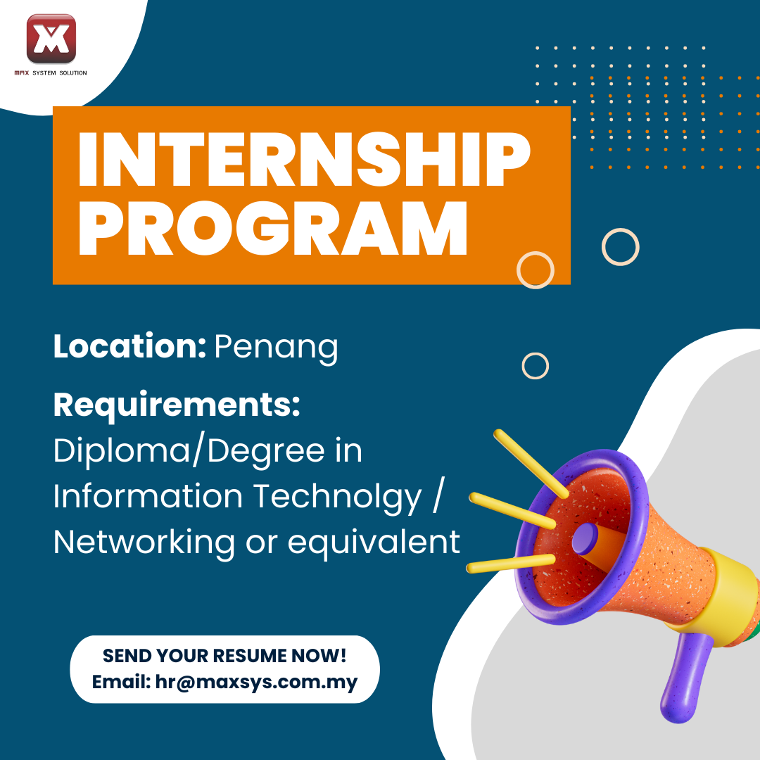 Internship Program   MaxSystem