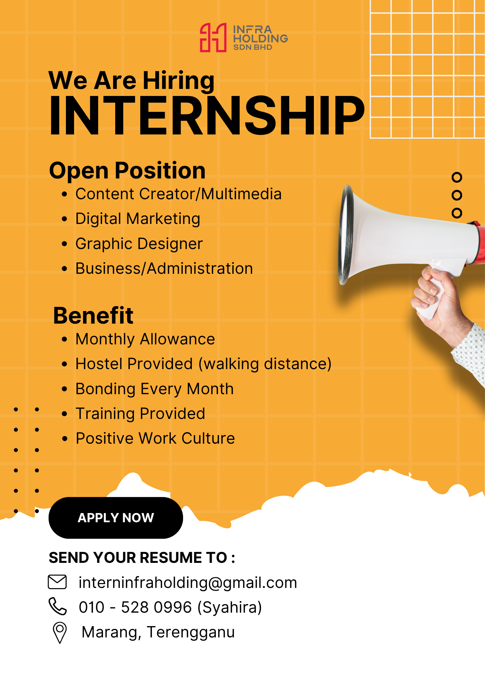 poster intern 13 april 2026 2